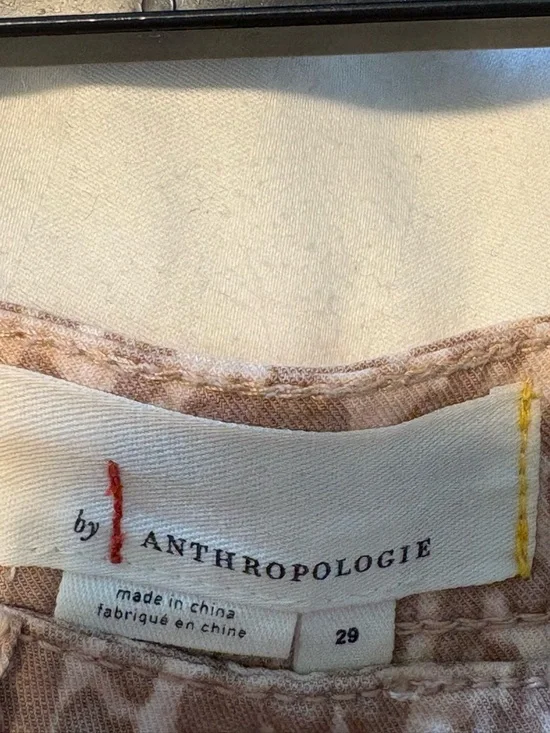 Anthropologie Leopard The Wanderer Pants Women’s Size 29 - Picture 2 of 9